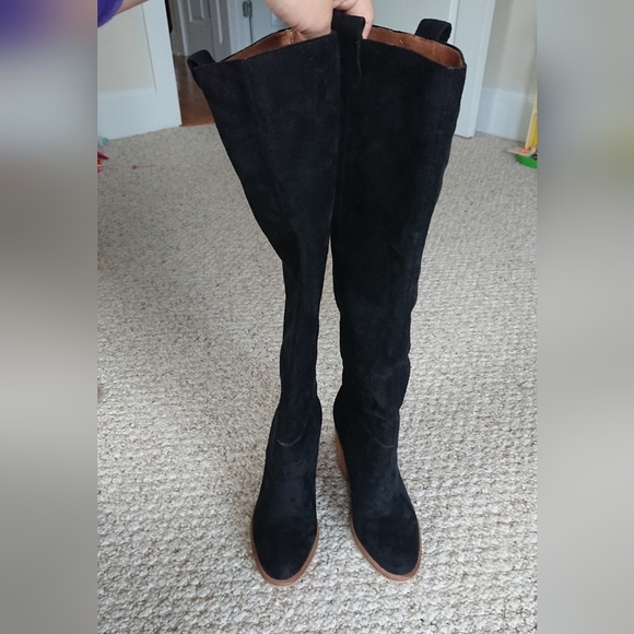 Mi.iM always a Saint Knee High Block Heel Boot black Size 5.5 - Picture 7 of 16